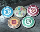 Pin-On quot Punk quot CoD Zombies Perk Buttons - Set of 5
