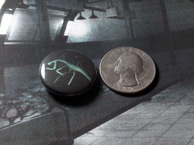 SCP Pin-On Punk Buttons B  Set of 5 image 3