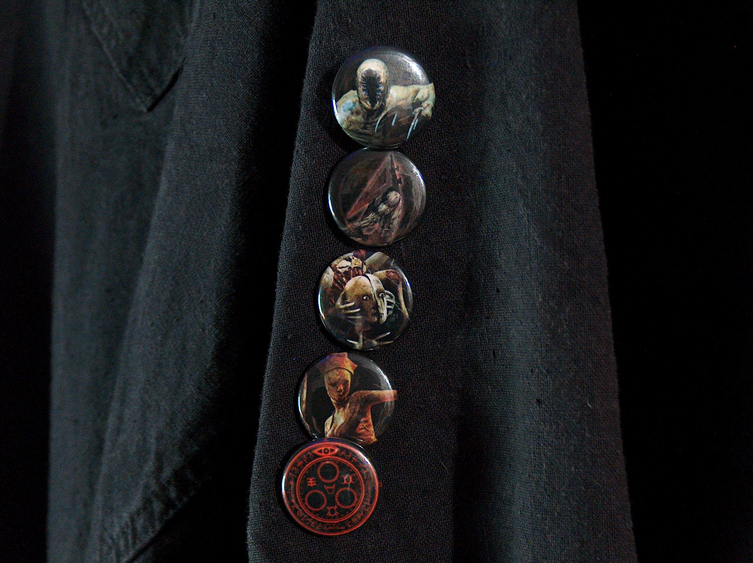 Silent Hill Pin-on punk Buttons Set of 5 - Etsy Australia