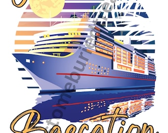 Baecation Vacation Cruise Shirt/Mug/Bag PNG JPEG