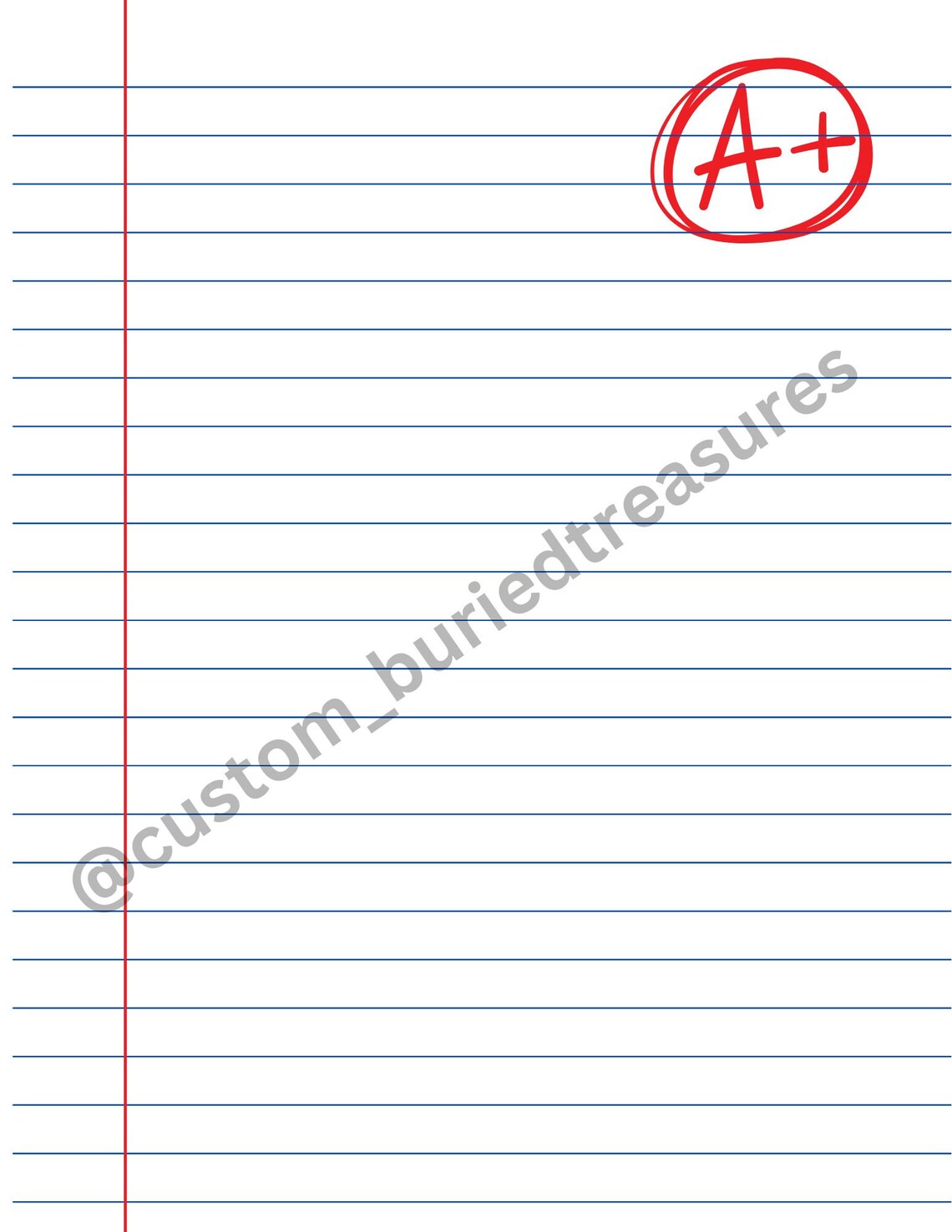 A+ School Paper PNG SVG JPEG (digital Download) - Etsy