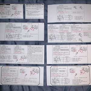 Toyota pickup and 4runner chassis lube grease instructions sun visor insert