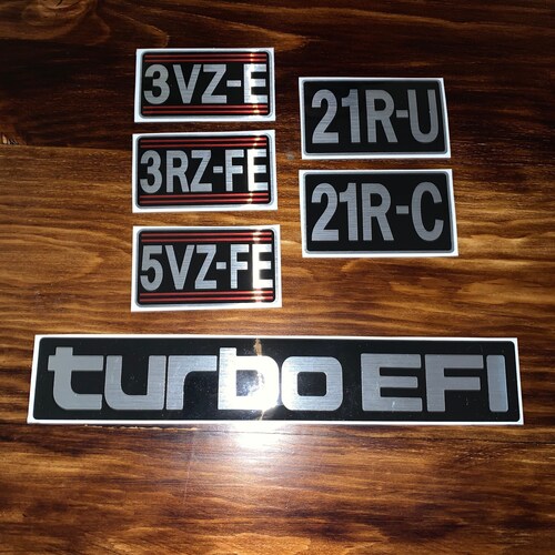 Valve Cover Decals Etsy