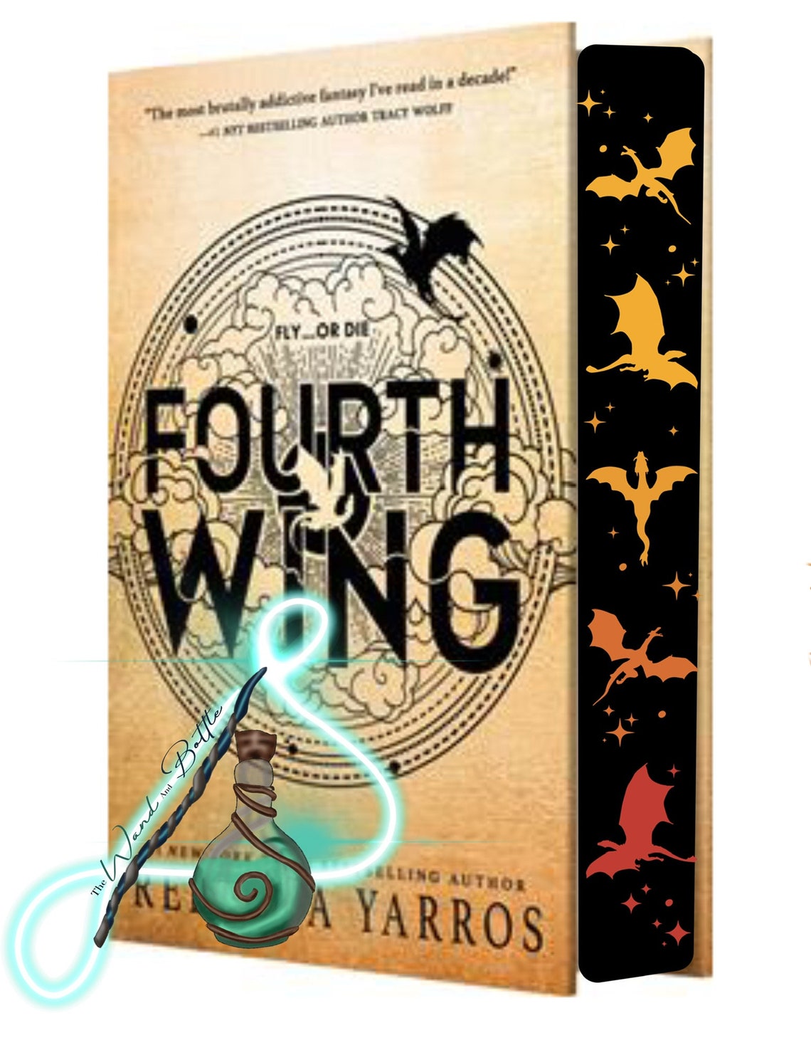 Fourth Wing Handsprayed Edges . Fourth Wing Special Edition. Etsy