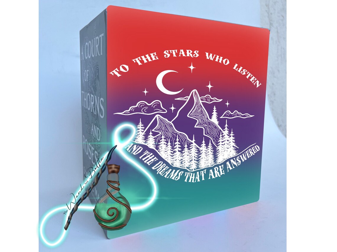 ACOTAR Paperback Box Set Sprayed Edges. A Court of Thorns and Roses