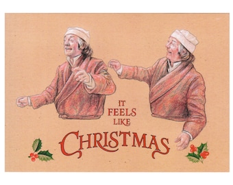 The Muppet Christmas Carol Christmas card