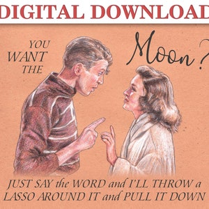 Digital Download - It&#39;s a Wonderful Life drawing quote