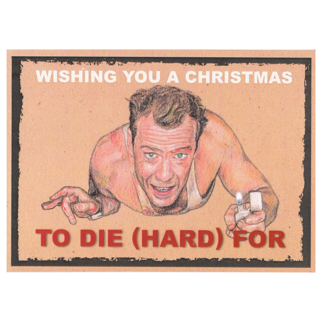 Die Hard Christmas Card 