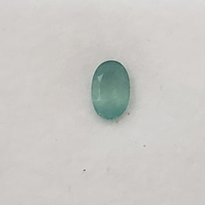 Grandidierite loose gemstone 6x4mm oval .38 cts