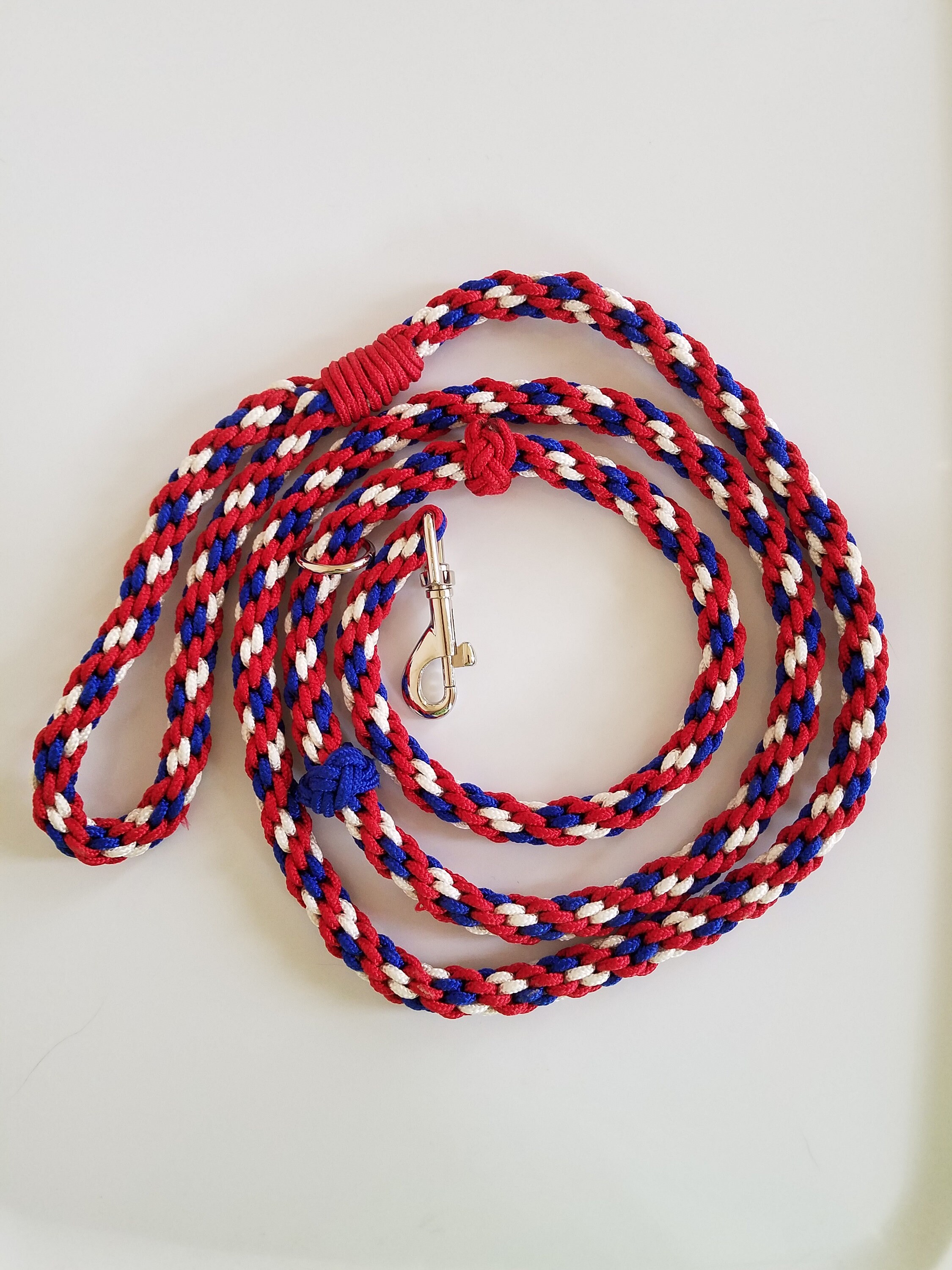 450 Paracord Dog Leash Swivel clip and Slip Etsy