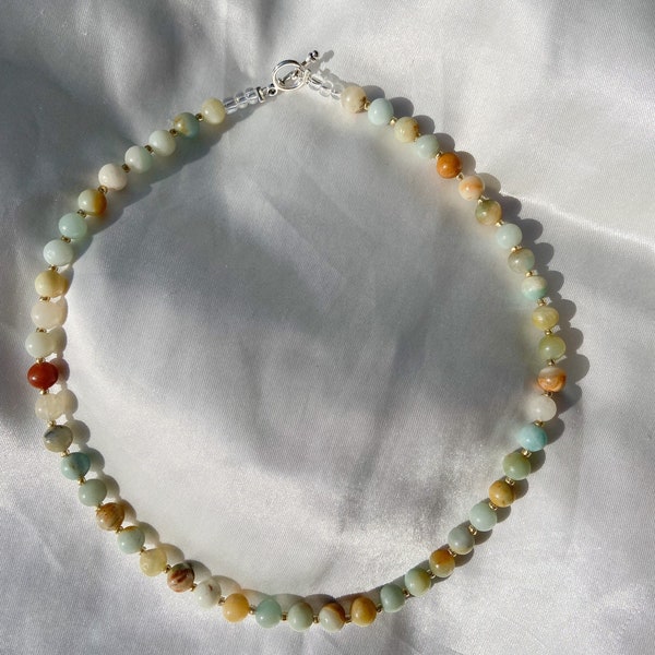 The “Charlotte” necklace! | stone beaded necklace |