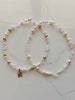 The “Julia” beaded pearl necklaces! | indie | pearl charm necklace | butterfly charm necklace | 