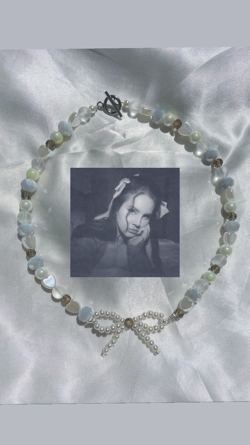 LANA DEL REY ROSARY HEART NECKLACE Signed 'LDR' 2015 Tour NOT SOLD Last One  BNIB | #2006914205