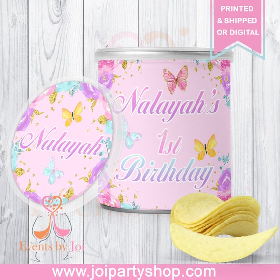Butterfly Chips Butterfly Favors Butterfly Party Favors Etsy