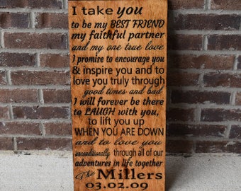 Best Friend, Wall Art, Wall Decor, Inspirational Signs, Anniversary Gifts,Home Decor,Gift For Her,Engraved,Wood Sign,Wood Signs,Wood Carving