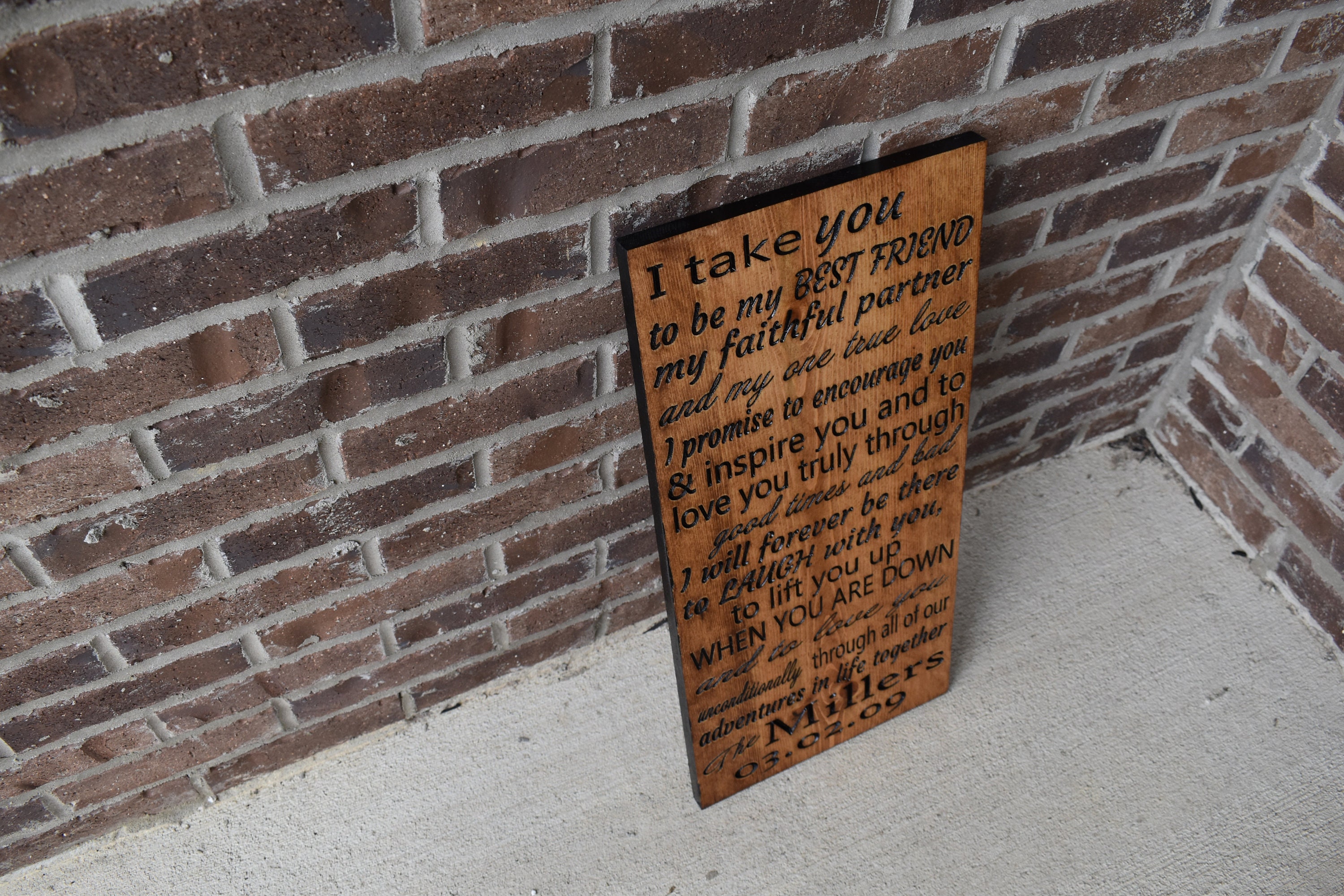 Best Friend Wall Art Wall Decor Inspirational Signs | Etsy