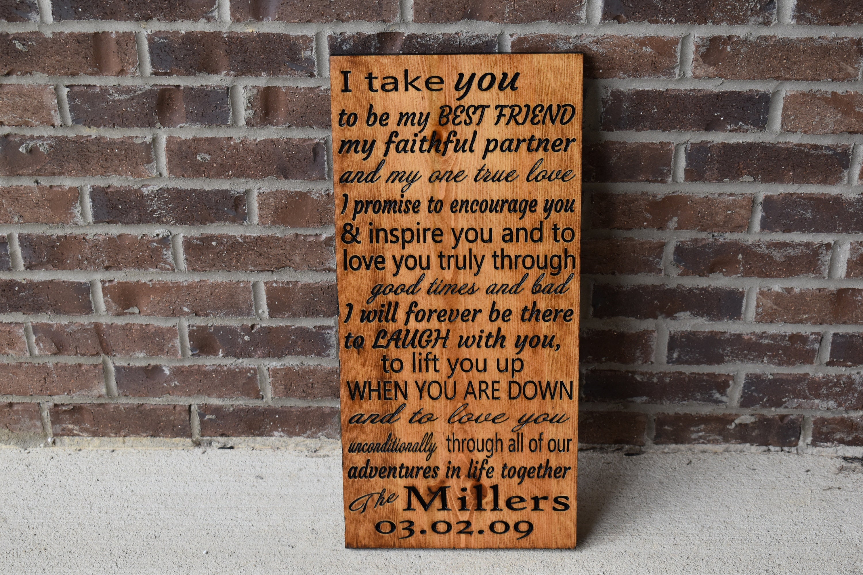 Best Friend Wall Art Wall Decor Inspirational Signs | Etsy