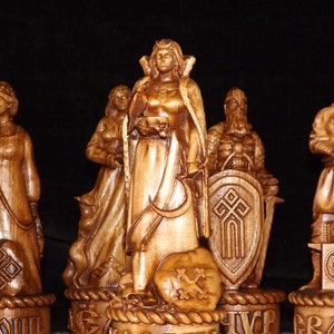 Slavic Goddess Lada Marble Figurine Sculpture Patroness of Love Beauty Fertility