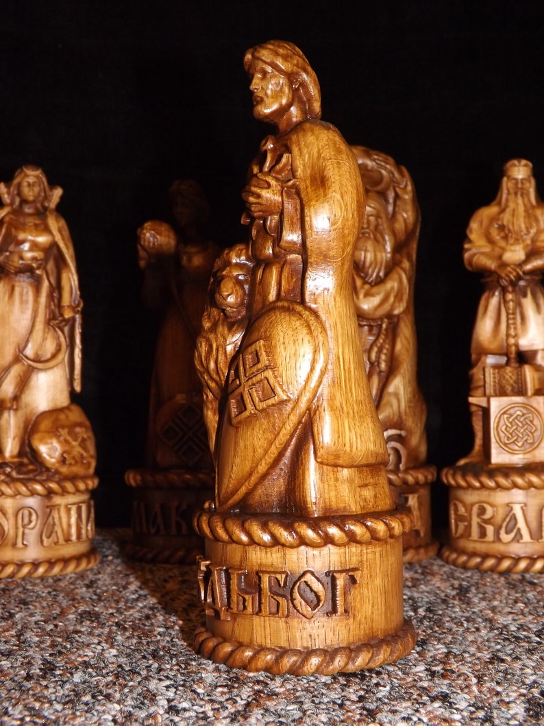 Statue of the Slavic God Dazhdbog. Dazhdbog is the God of the | Etsy