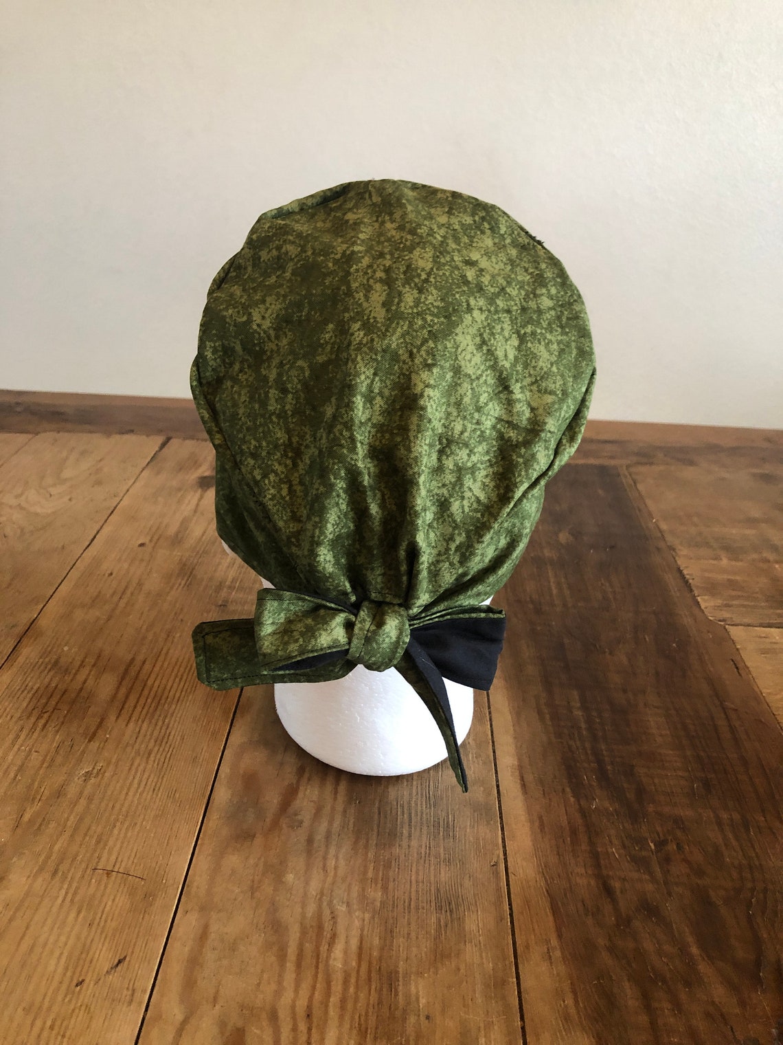 Distressed Green Surgical Scrub Cap Unisex Scrub Hat Etsy