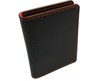 Vehicle registration cover Carbon Alcantara personalized vehicle registration folder vehicle registration case leather handmade gift Carlover Boyfriend