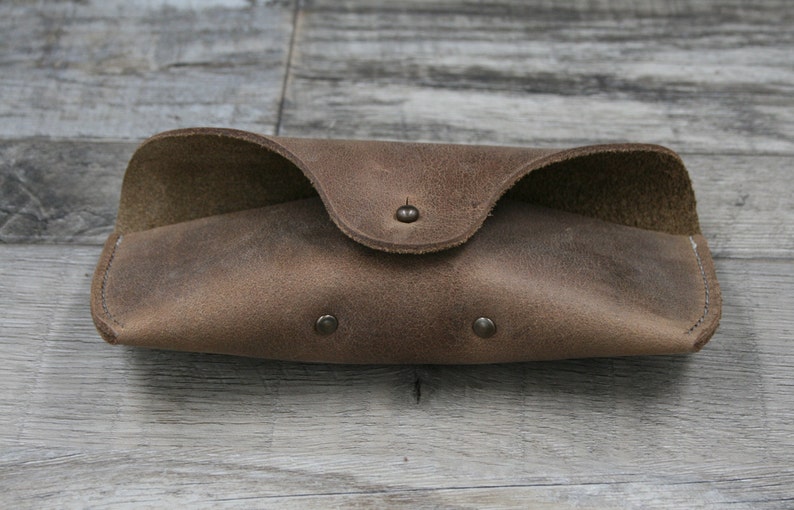 Leder Brillenetui Gert - Schutz Für Lesebrille & Sonnenbrille