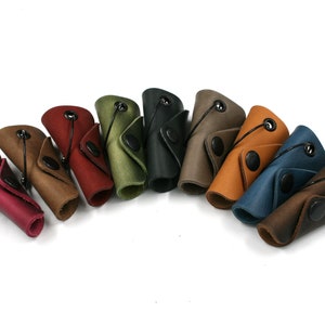 Key Bag Case Key Pouch Keycage Organizer smartkey Leather