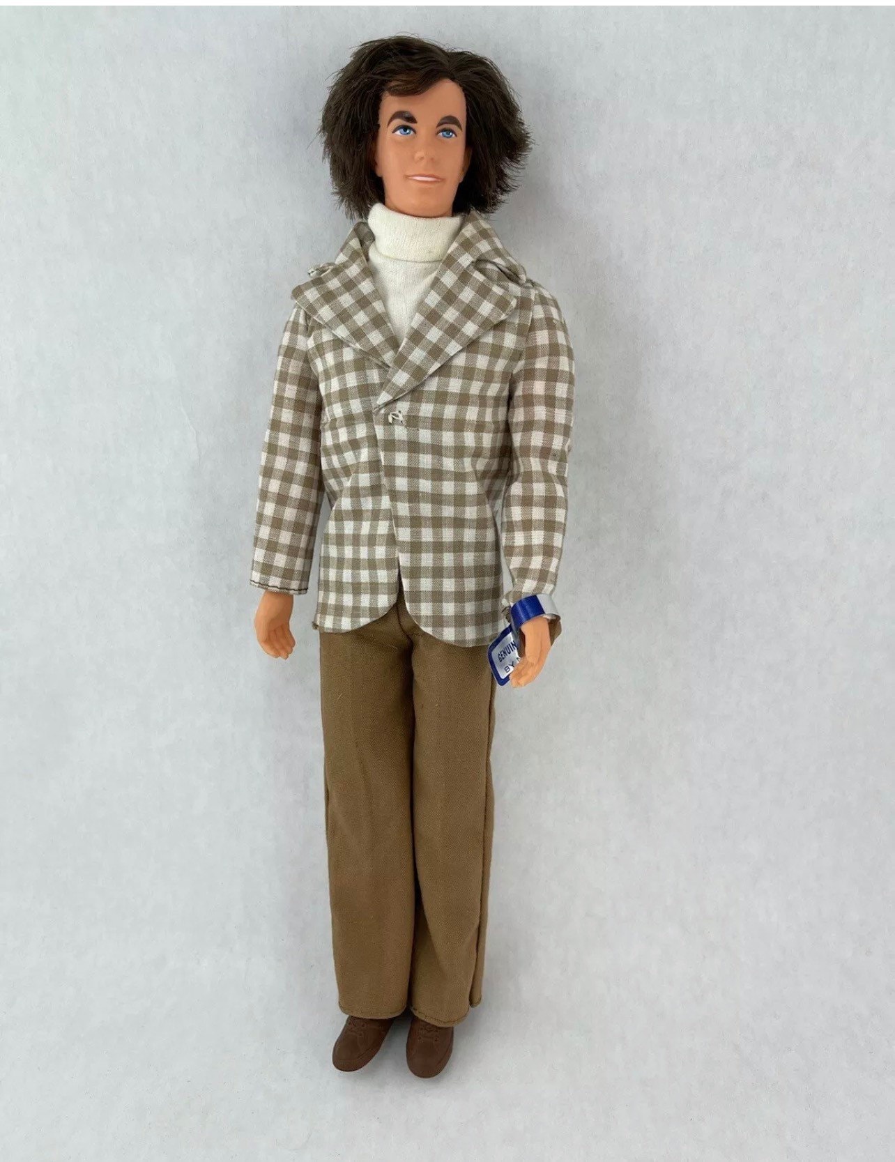 Vintage Ken Doll Mattel 1972 Mod Hair Ken Doll With Original Wrist Tag Vintage Barbie