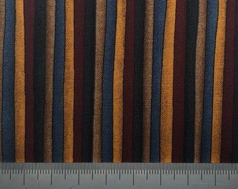 Striped cotton print. Perfect for small scale crafts