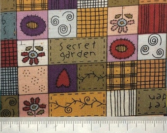 Miniature patchwork  cotton print.