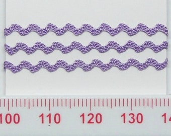 Passementerie Tiny ric-rac - lilas