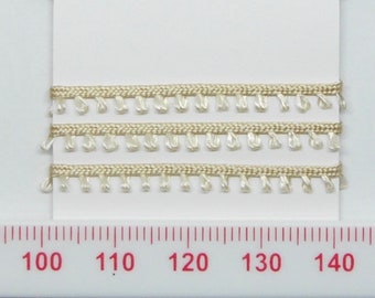 Tiny picot braid - Champagne