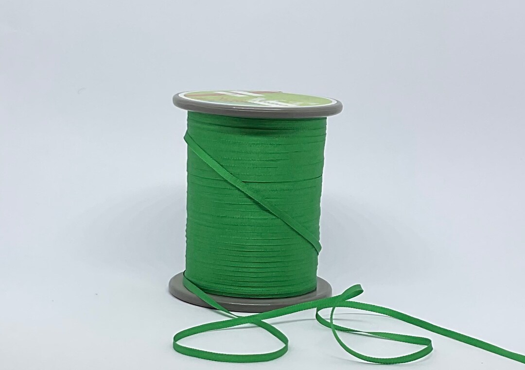 Emerald 2mm Silk Ribbon (by the Metre) - Etsy