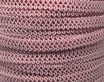 S-braid approx 8mm wide - Pink