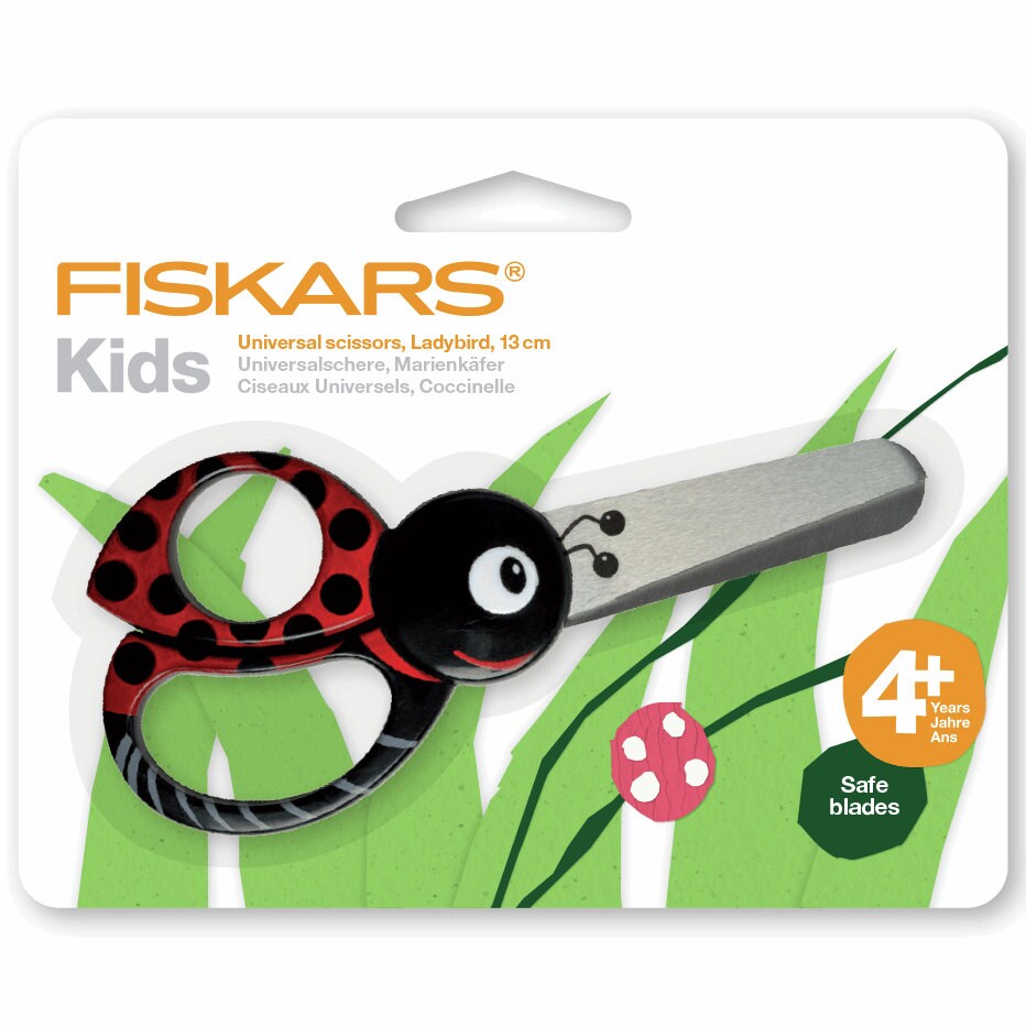 Fiskars Childrens Left Handed Scissors 13cm 