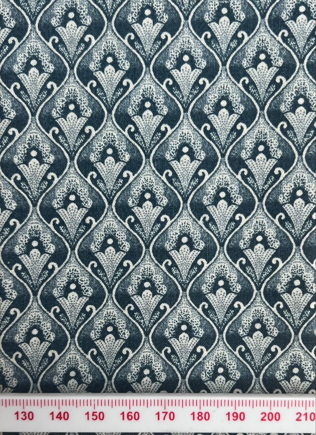 Blue Geometric Pattern. Great for Small Scale Crafts, Miniatures and ...