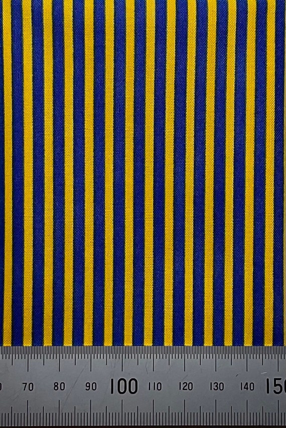 Blue with yellow stripes discount
