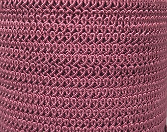 S-braid approx 8mm wide - Mauve