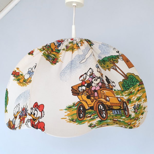 Vintage Disney lamp, Aro Leuchte, vintage kid's bedroom, 70s of 80s