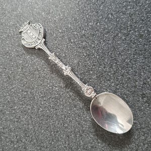 Hallmarked Amsterdam silver teaspoon, Dutch silver, first half 20th century