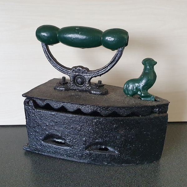 Antique Iron Rooster Etsy
