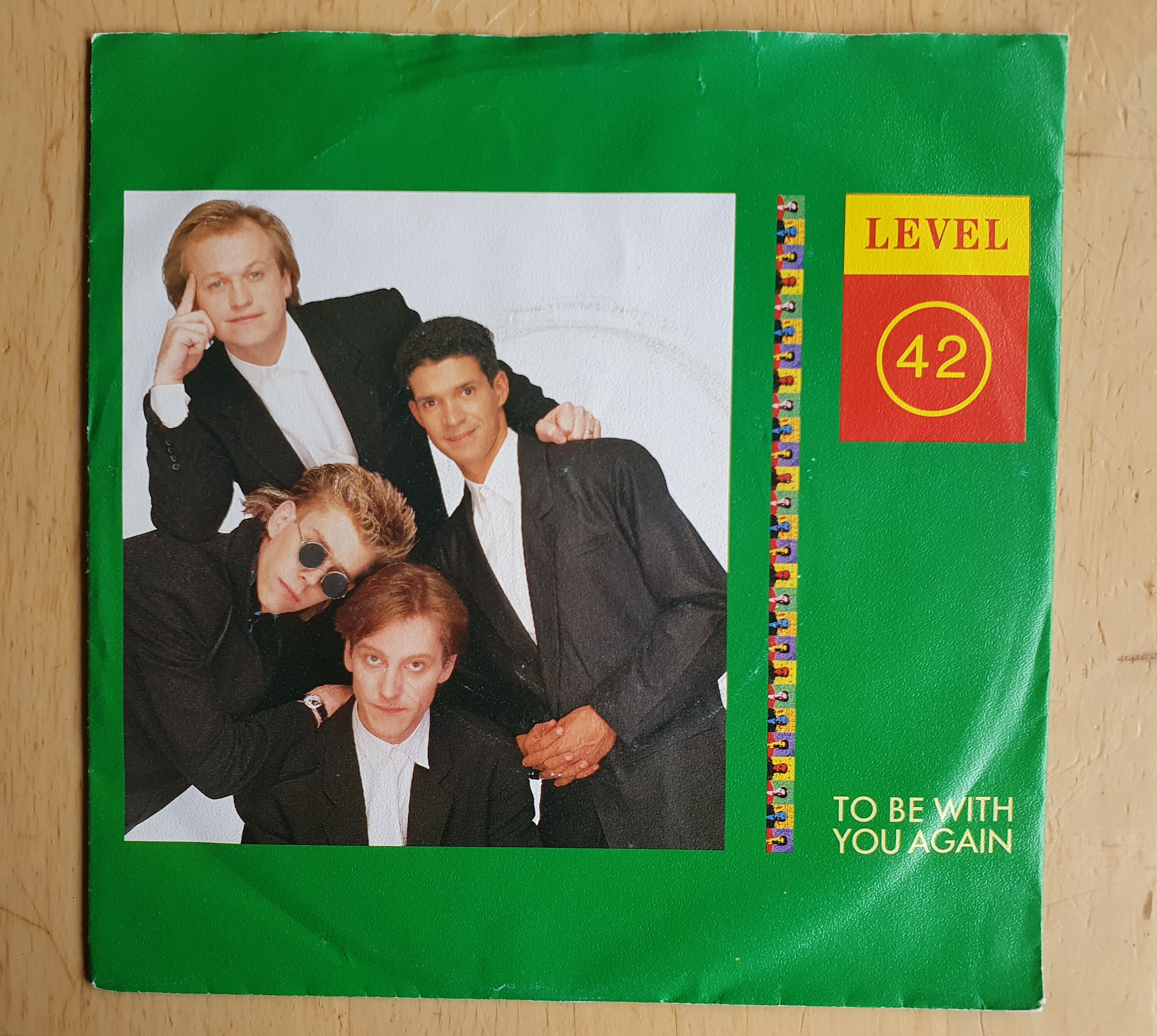 Level 42 Vinyl 7 Record Single Be With You Again - Etsy