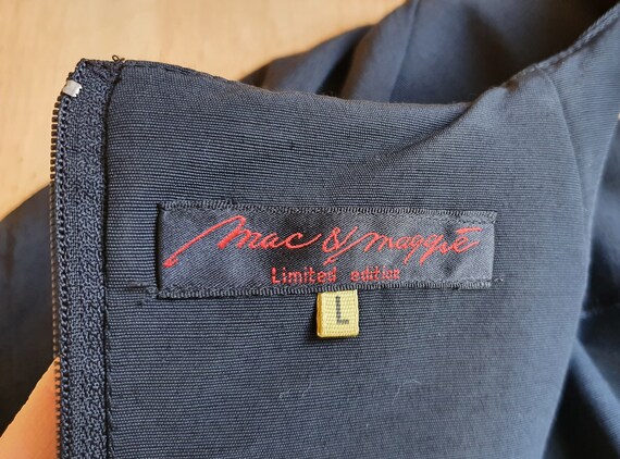 Mac & Maggie limited edition vintage black dress, 80s… - Gem