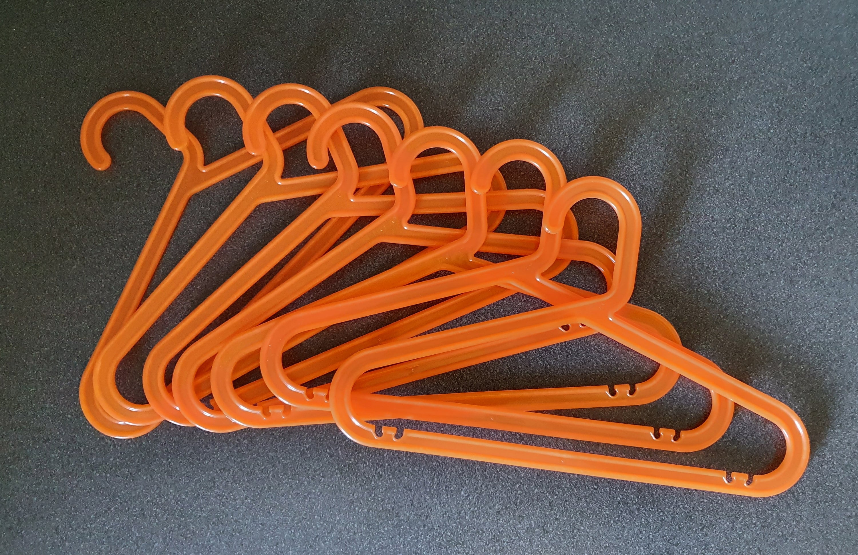 IKEA Bagis 22092 Kids Clothes Hangers 7, Orange, Designed by Anna Efverlund  