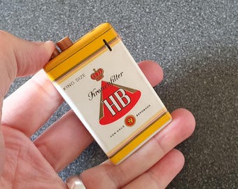 ドイツ製ヴィンテージライターHB、ガスライター（火花あり）、ドイツ製