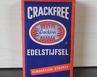 Crackfree stijfsel, Dutch vintage starch in original box, early 20th century