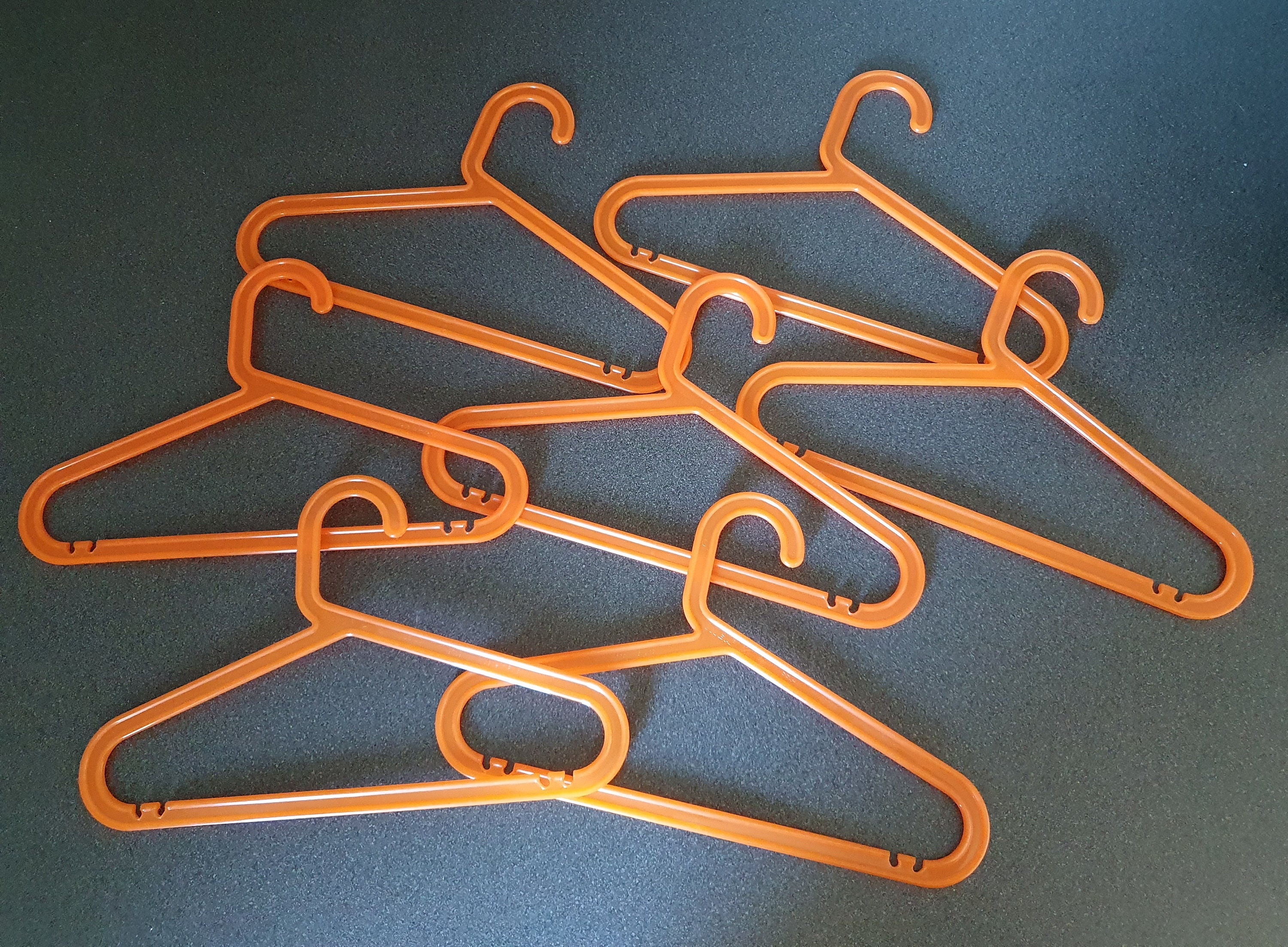 IKEA Bagis 22092 Kids Clothes Hangers 7, Orange, Designed by Anna Efverlund  