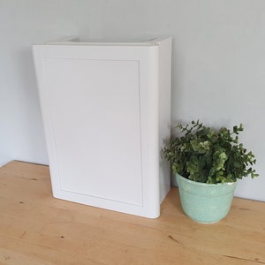 Vintage medicine cabinet, plastic, post modern 1980s bathroom
