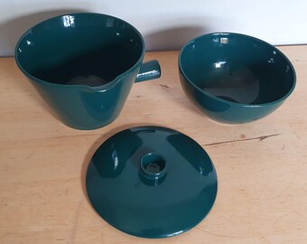 Arabia Finland Kilta Bowls (2) Green, Designed by Kaj Franck - Etsy