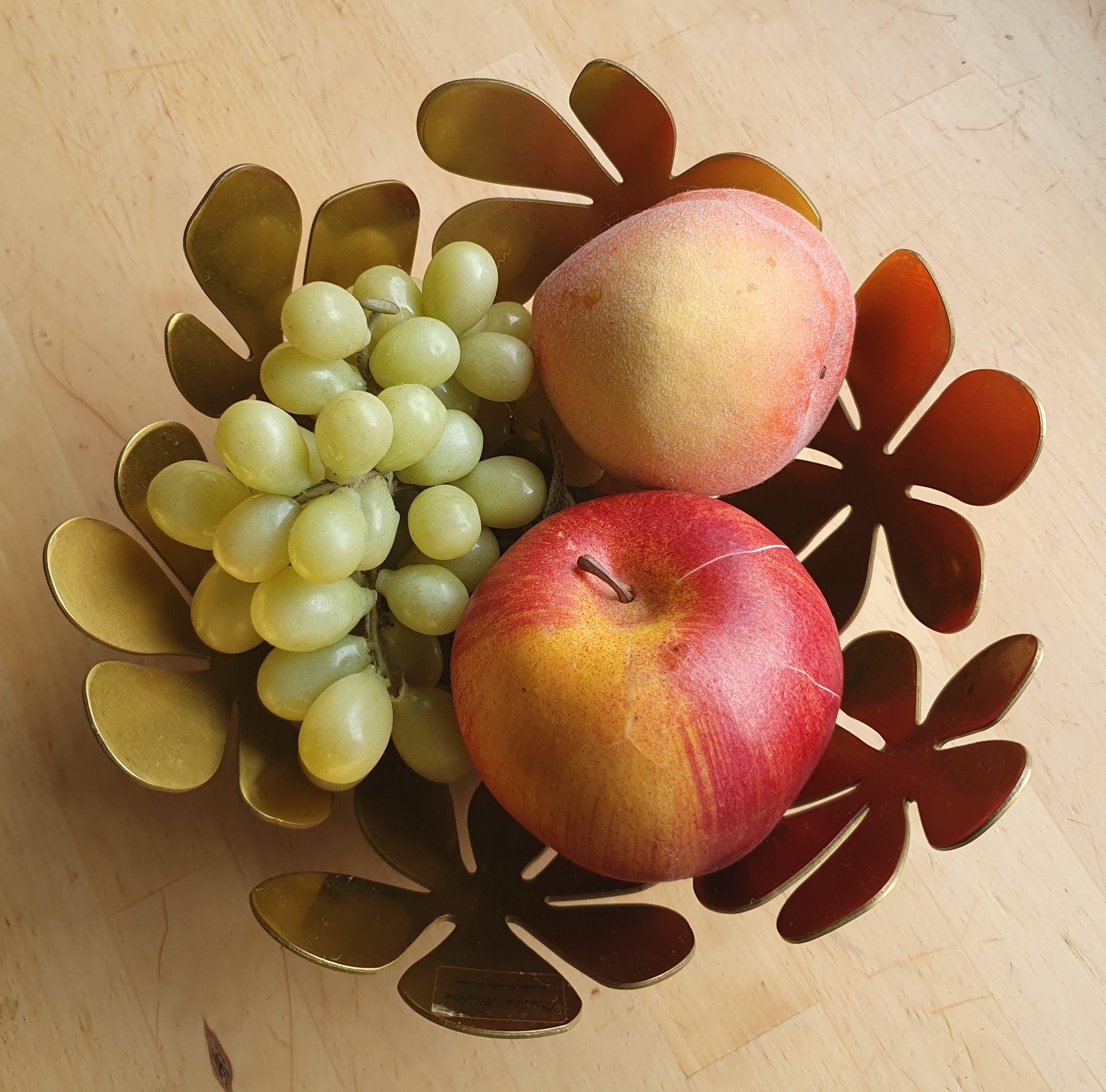 IKEA Obstschale Stockholm, gold, 21 cm, Edelstahl, designed by Monika Mulder